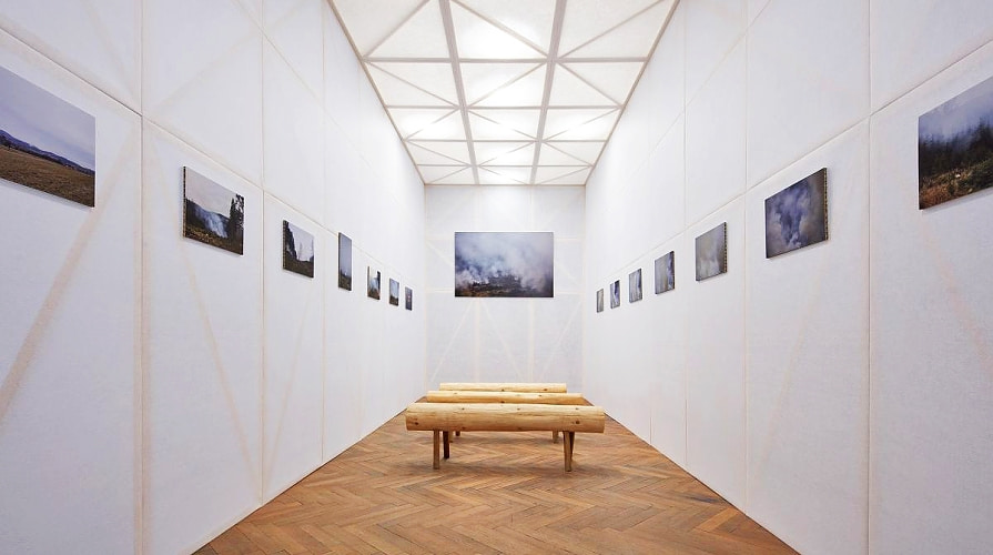 Geotextília ako súčasť výstavnej expozície